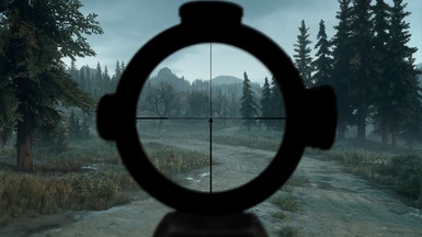 Improved Scope + Triangle Crosshair