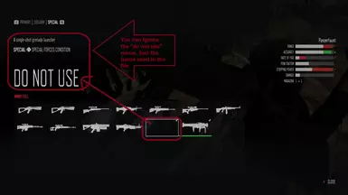 Grenade Launcher In Gun Locker After Removing Both Add-On Files