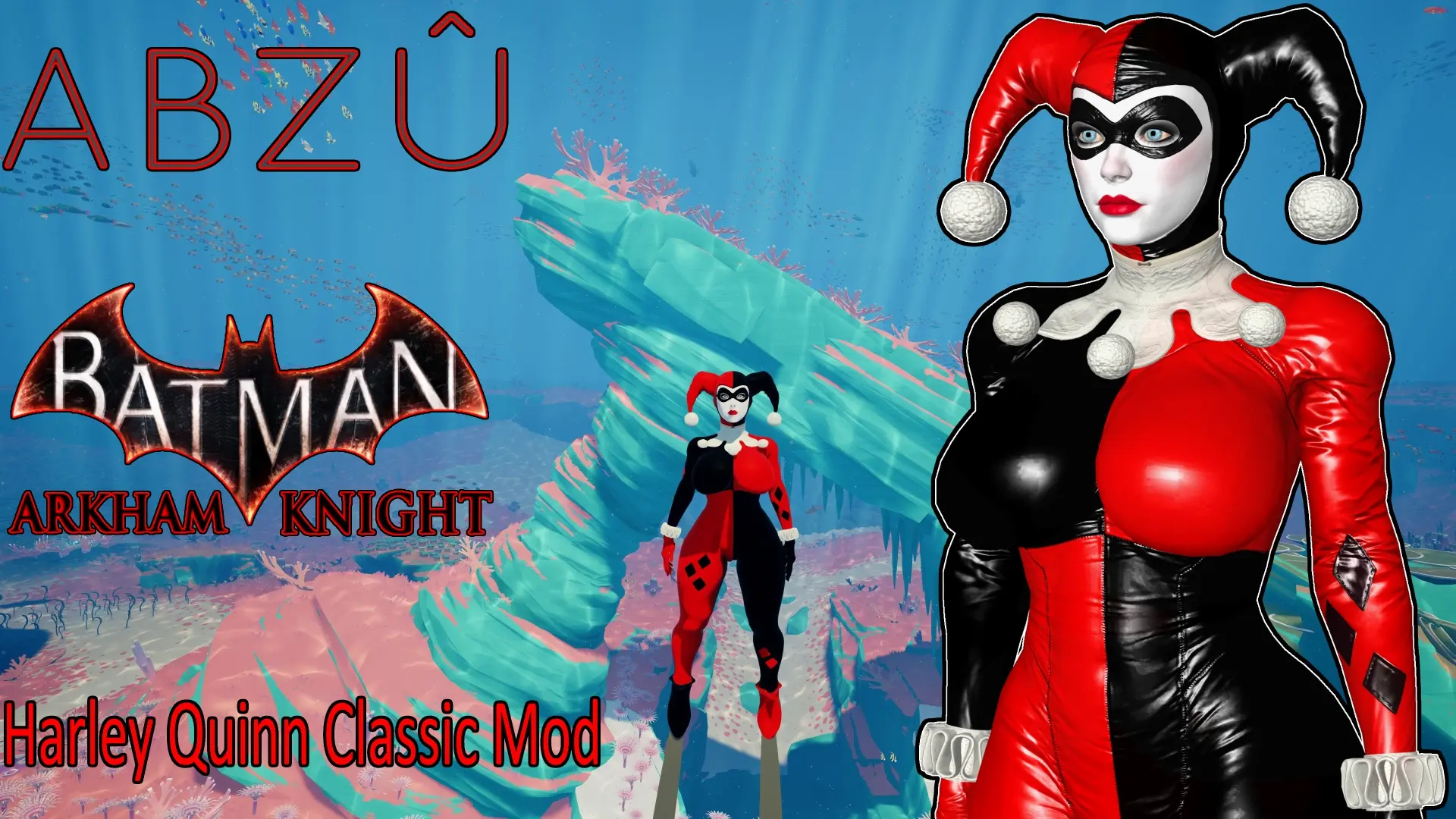 Batman Arkham Knight Harley Quinn Classic Mod At AbzÛ Nexus Mods And Community 