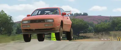Flying Corrado w/ Lifted Rally Suspension (#1)
