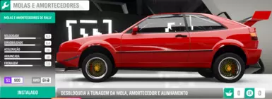 Lifted Rally Suspension (Corrado)