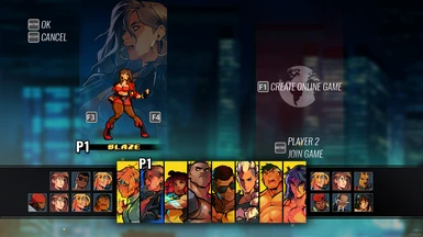 HD Retro Icons in Character Select
