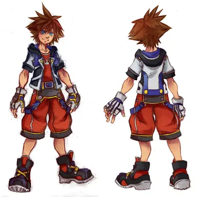 Reboot Sora And KH1 Riku Palette With KH1 Voices At Kingdom Hearts ...