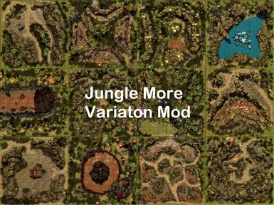 Jungle more Variation mod