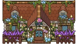 Flower Cottage Core Player Houses