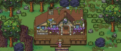 Flower Cottage Core Player Houses - UPDATED