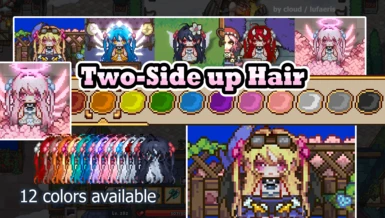 Two-side up Hair Mod