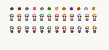 Hair 5 Alternative Colors 2