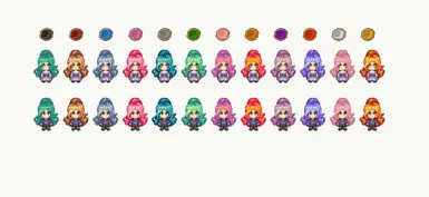 Hair 8 Alternative Colors 2