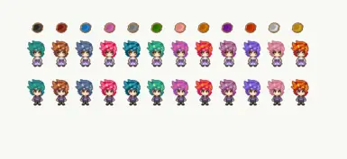 Hair 9 Alternative Colors 2