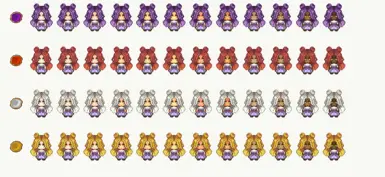Skin to Hair Color Comparisons Vanilla
