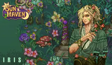 Druid Iris Portrait by Solan