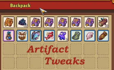 Artifact Tweaks