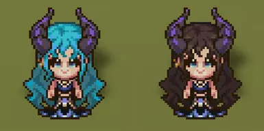 Demon Queen Wig - Recolor