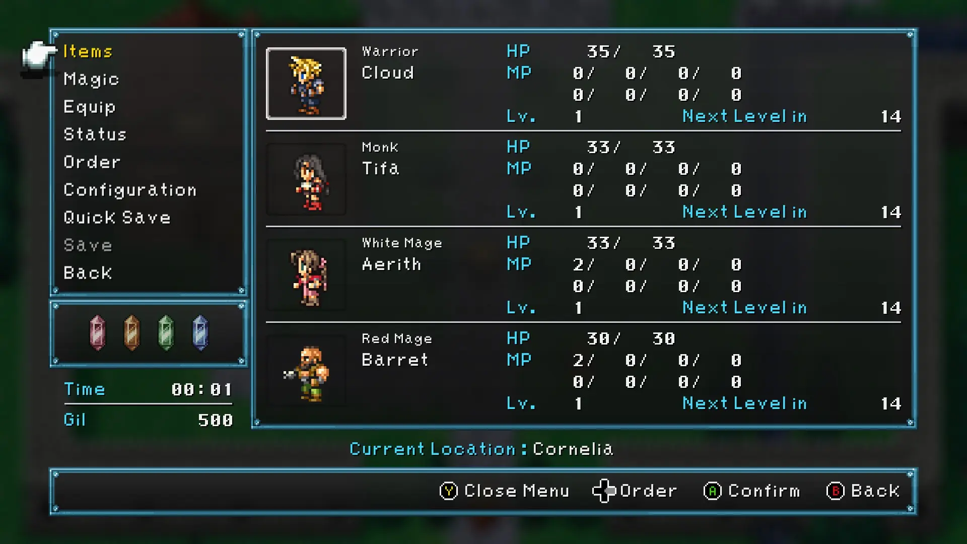 FFVII Character Sprites at Final Fantasy Pixel Remaster Nexus - Mods ...