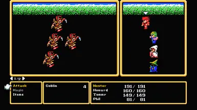 Original Party Positioning using my MSX Visuals mod