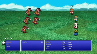 Original Party Positioning with vanilla visuals