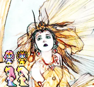 Princess Sarah playable mod ( replace white mage )
