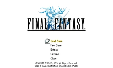 Final Fantasy 3 DS font