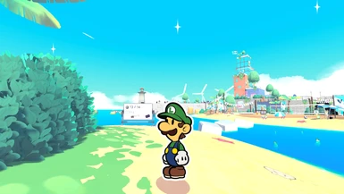 Play as Paper Luigi