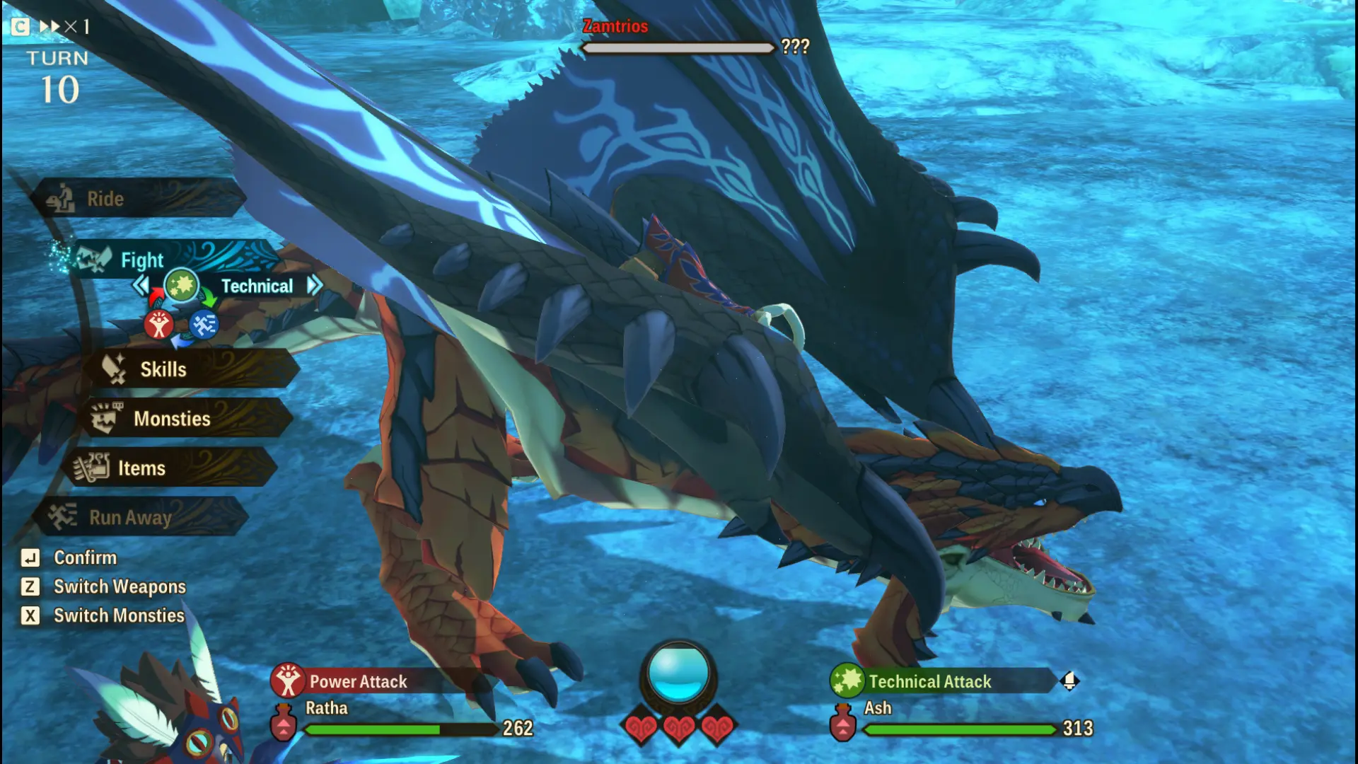 Blue-winged Ratha at Monster Hunter Stories 2: Wings of Ruin Nexus ...