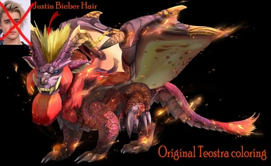 Re-colored Teostra