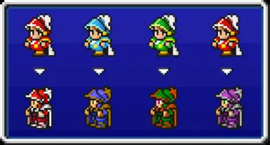 final fantasy 3 sprites