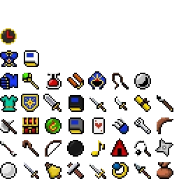 Dragon Quest Styled UI Icons
