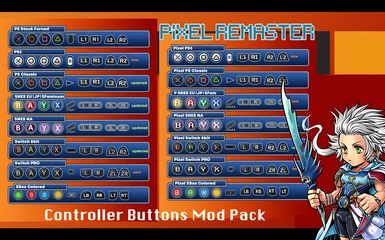 FF3 PR Buttons Mod Pack