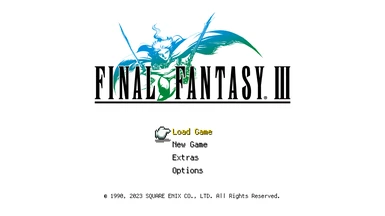 -SWITCH--FF3- Title Screen Copyright Simplification
