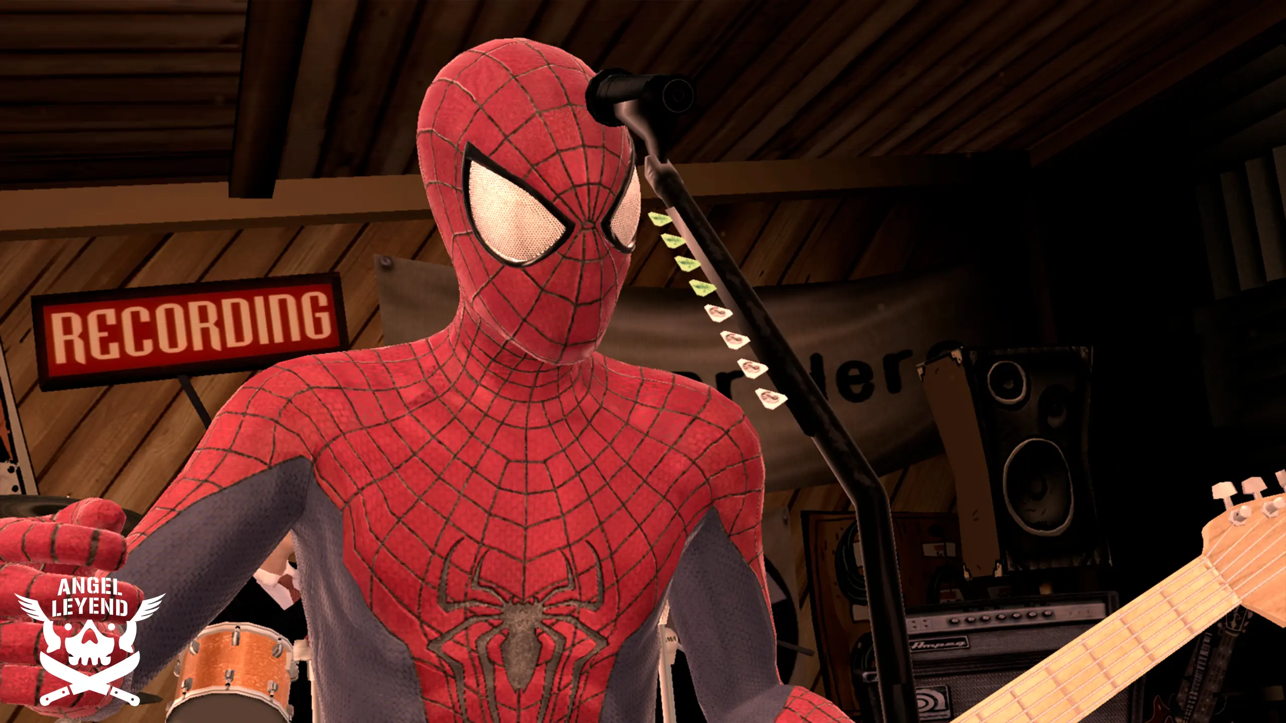 Spider-Man (The Amazing Spider-Man 2) Custom Character at Guitar Hero World  Tour Nexus - Mods and Community