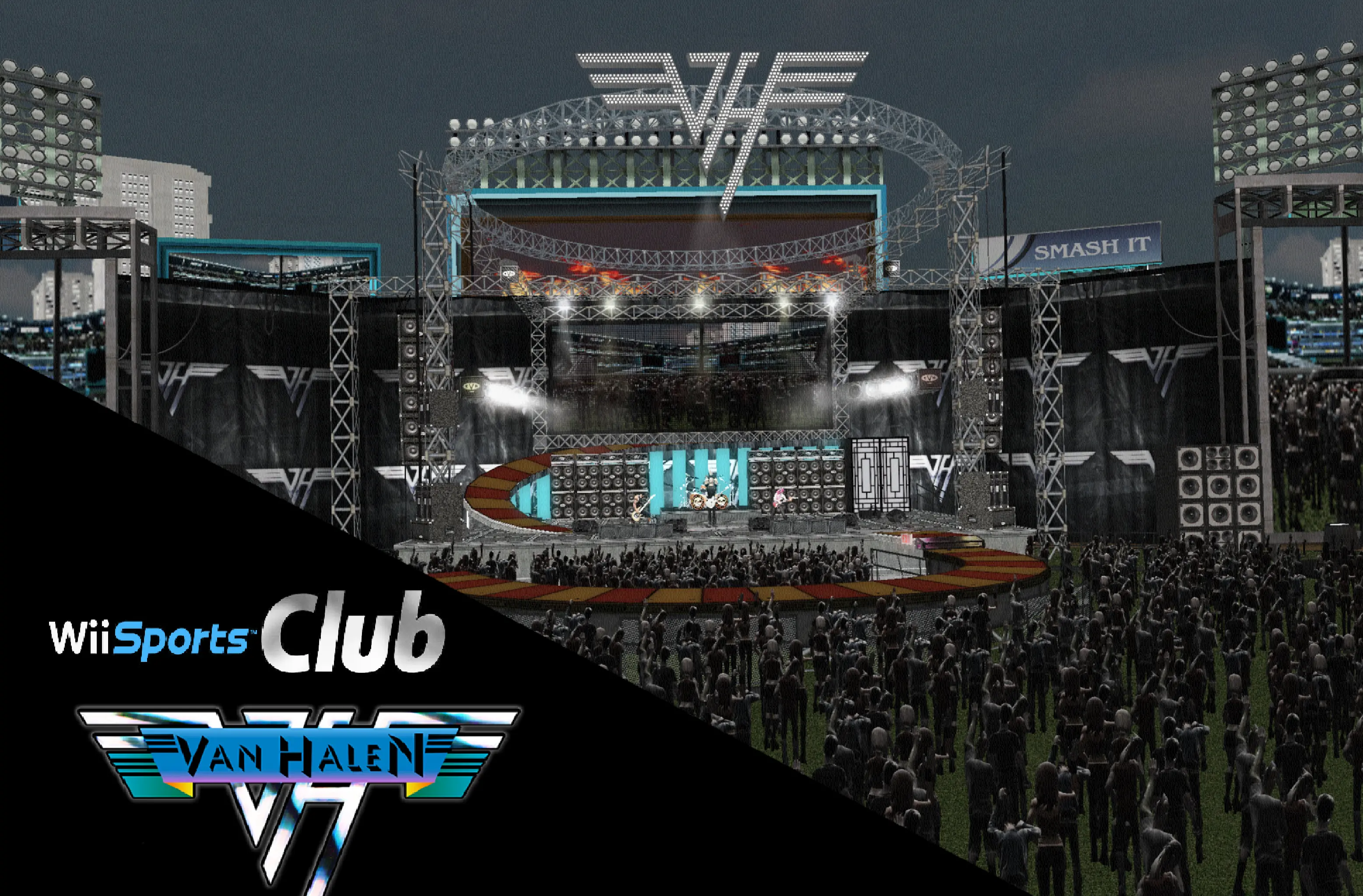 Wii sports Van Halen's S concert at Guitar Hero World Tour Nexus Mods