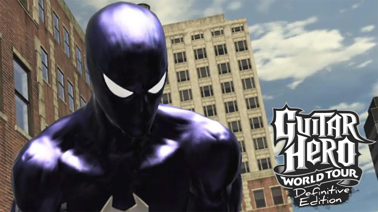 Symbiote Spiderman Web Of Shadows At Guitar Hero World Tour Nexus