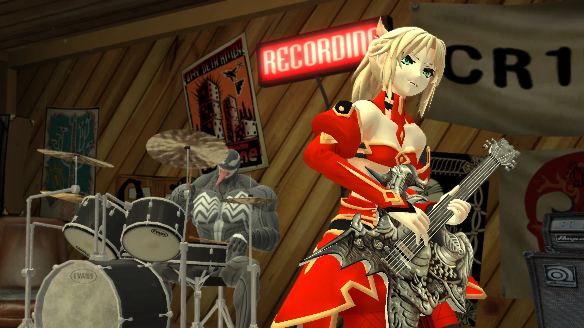 Mordred Fgo Arcade At Guitar Hero World Tour Nexus Mods And Community 2909