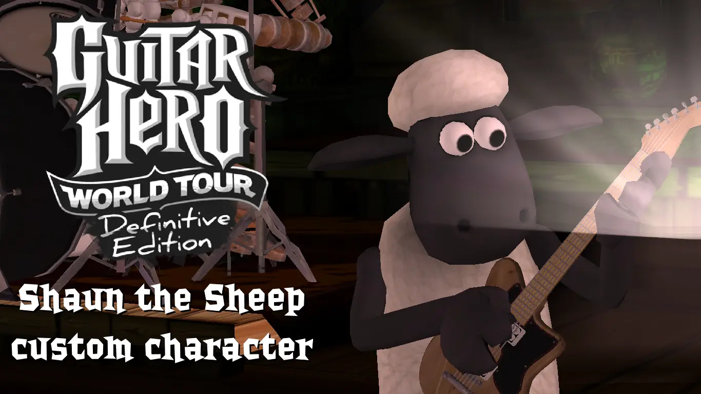 Shaun the Sheep - Custom Character at Guitar Hero World Tour Nexus ...