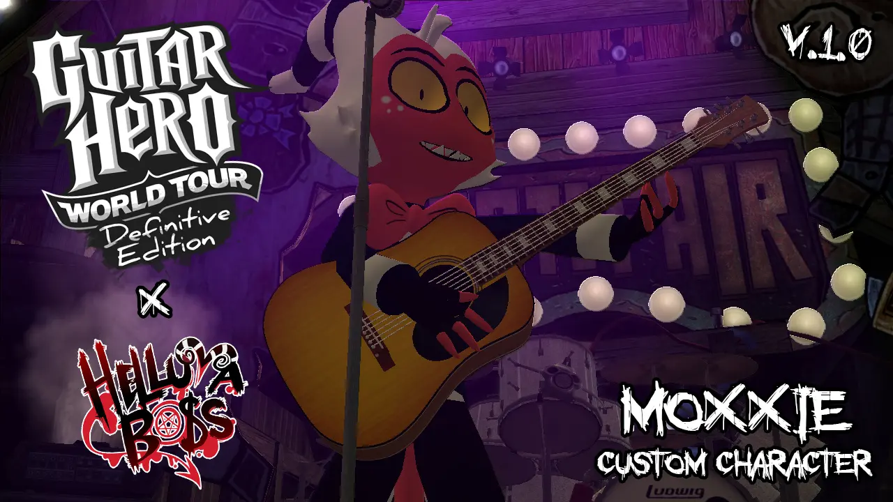 Moxxie from Helluva Boss - GHWTDE Custom Characters at Guitar Hero ...