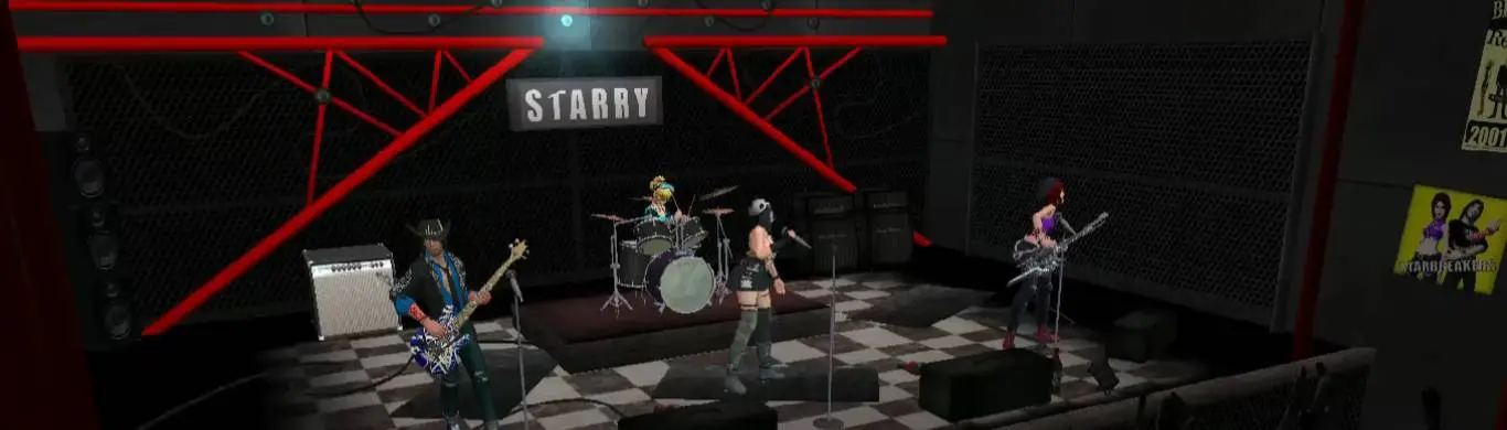 Bocchi The Rock Venue - Starry (Custom ) at Guitar Hero World Tour