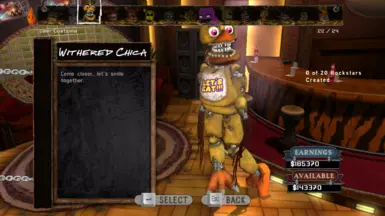 Adventure Withered Chica, Ultra Custom Night Wiki