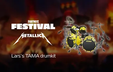 Fortnite Lars Ulrich's TAMA Drumkit