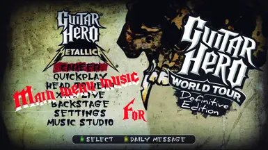 Guitar Hero: Metallica Complete Song List