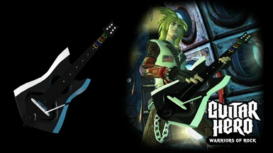 Guitar Hero Warriors of Rock GameStop Preorder Controller