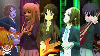 K-ON HTT Character Pack AND Instruments