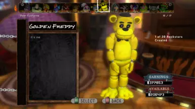 Fnaf 2 Golden Toy Freddy Mod [Five Nights at Freddy's 2] [Mods]