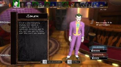 Joker - Batman Animated Series Custom Character