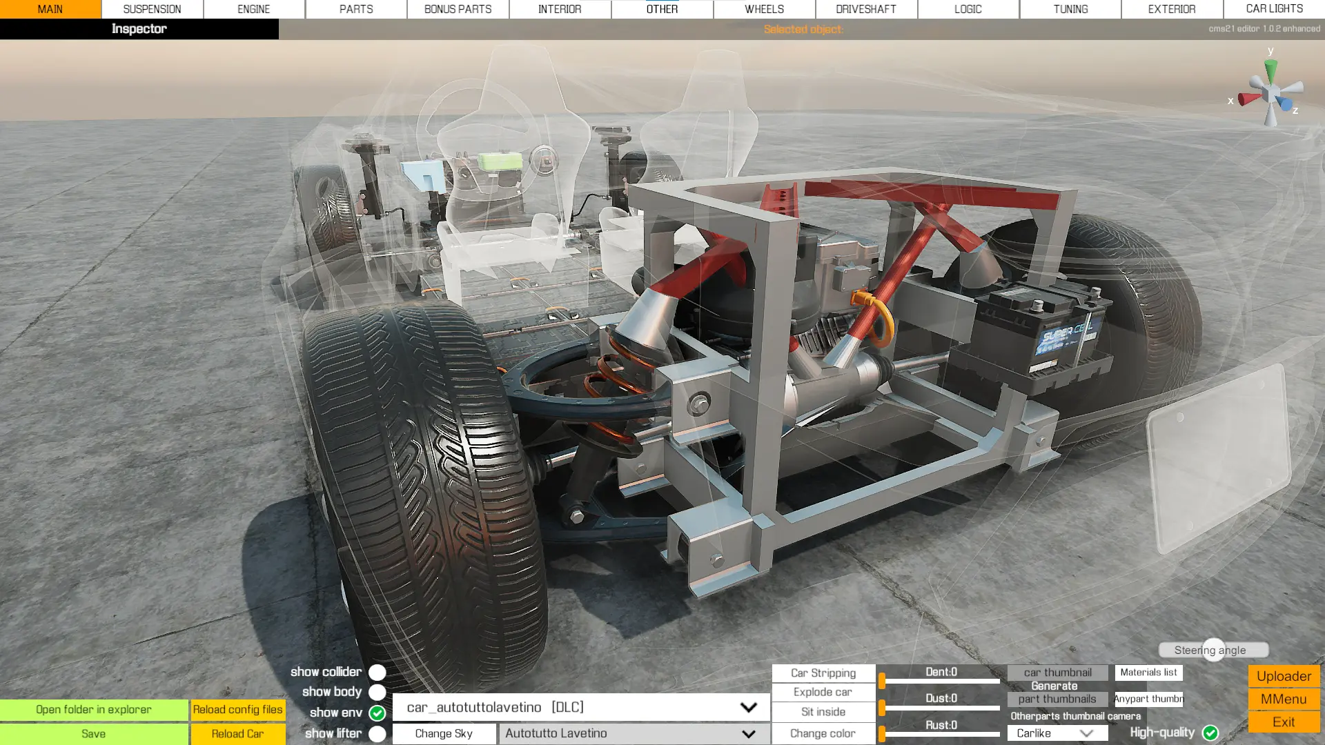 Mrscsi S Mclaren F Rear Suspension Cage At Car Mechanic Simulator Nexus Mods And Community