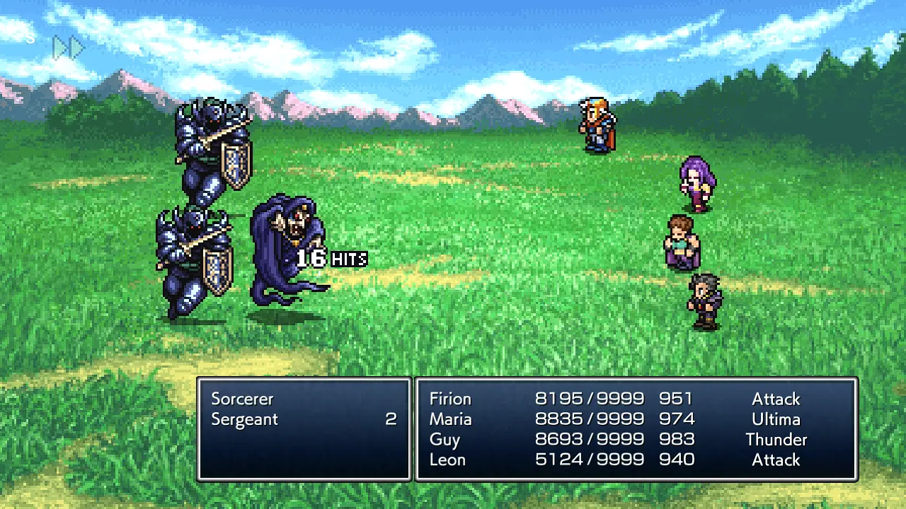 Darker Ui Ff2 Pr At Final Fantasy Ii Pixel Remaster Nexus - Mods And 