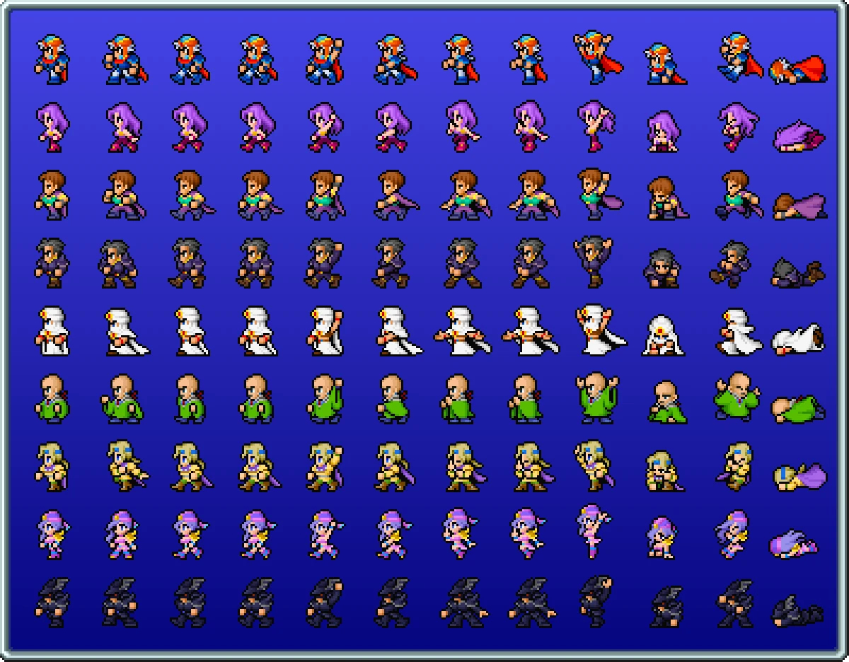 FF2PR Visual Revamp at Final Fantasy II Pixel Remaster Nexus - Mods and ...