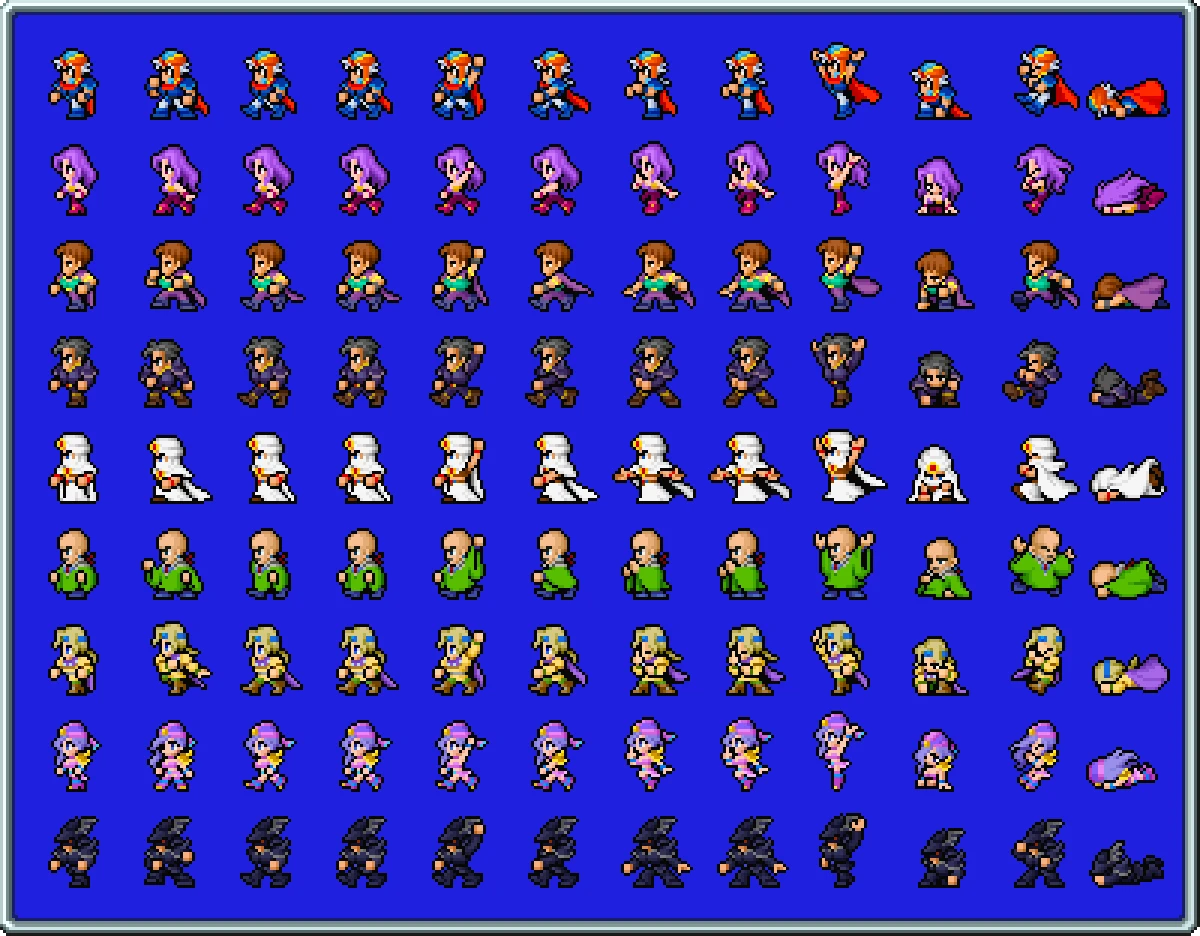 FF2PR Visual Revamp at Final Fantasy II Pixel Remaster Nexus - Mods and ...