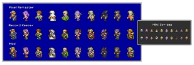 Final Fantasy II Pixel Keeper (FF Record Keeper Sprites)