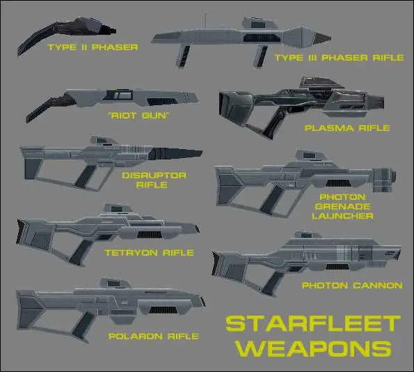 New Starfleet Weapons at Star Trek Voyager: Elite Force Nexus - Mods ...